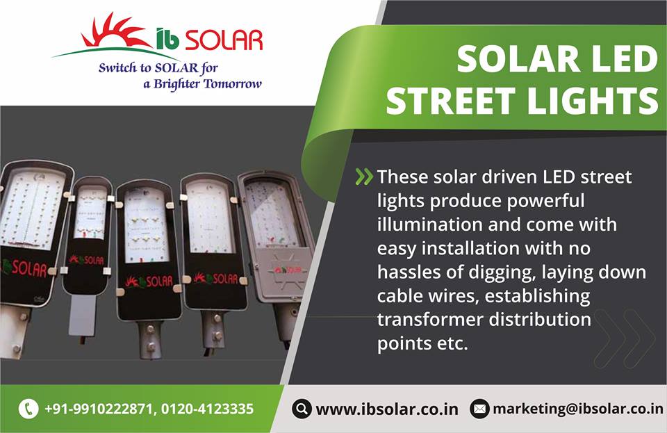 Solar LED Street Lights