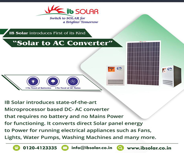 IB Solar introduces state of the art microprocessor