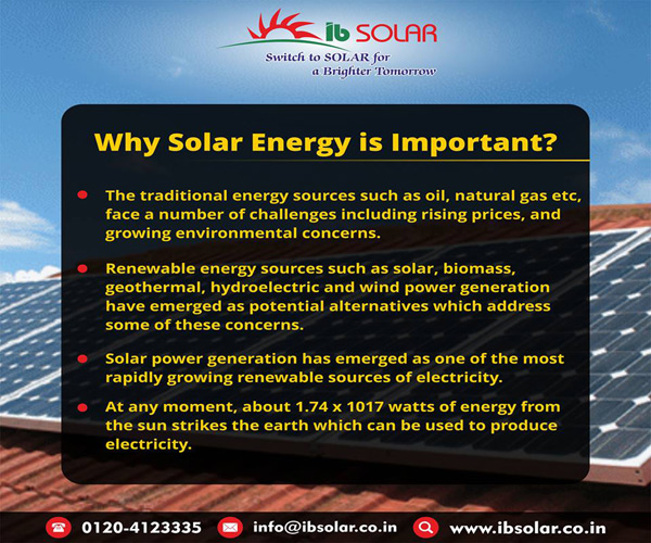 Why Solar Energy is Important?