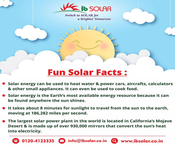 Fun Solar Facts