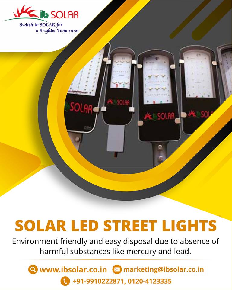 Solar LED Street Lights