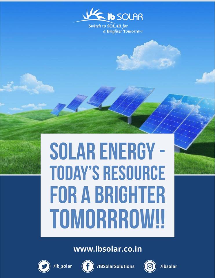 Solar Energy – Today’s Resource for a Brighter Tomorrow