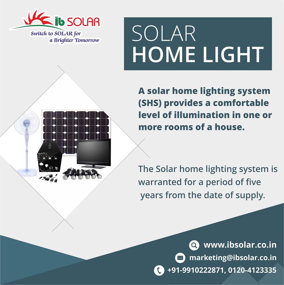 Solar Home Light