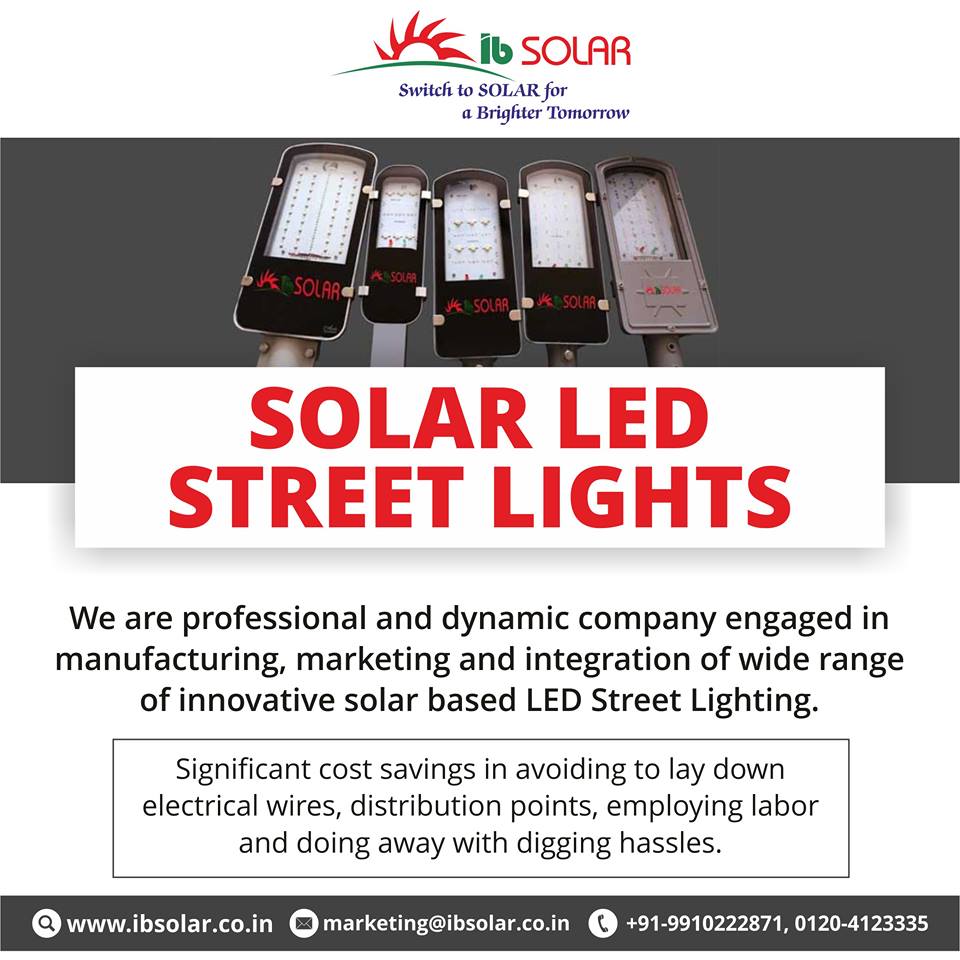 Solar LED Street Lights