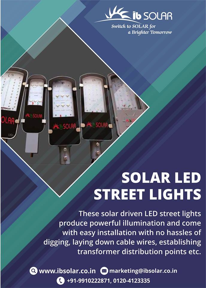 Solar LED Street Lights