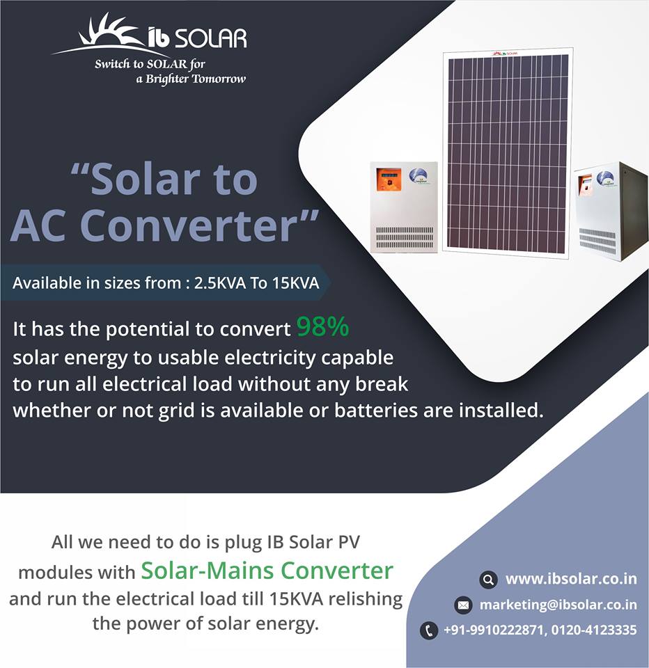 Solar to AC Converter