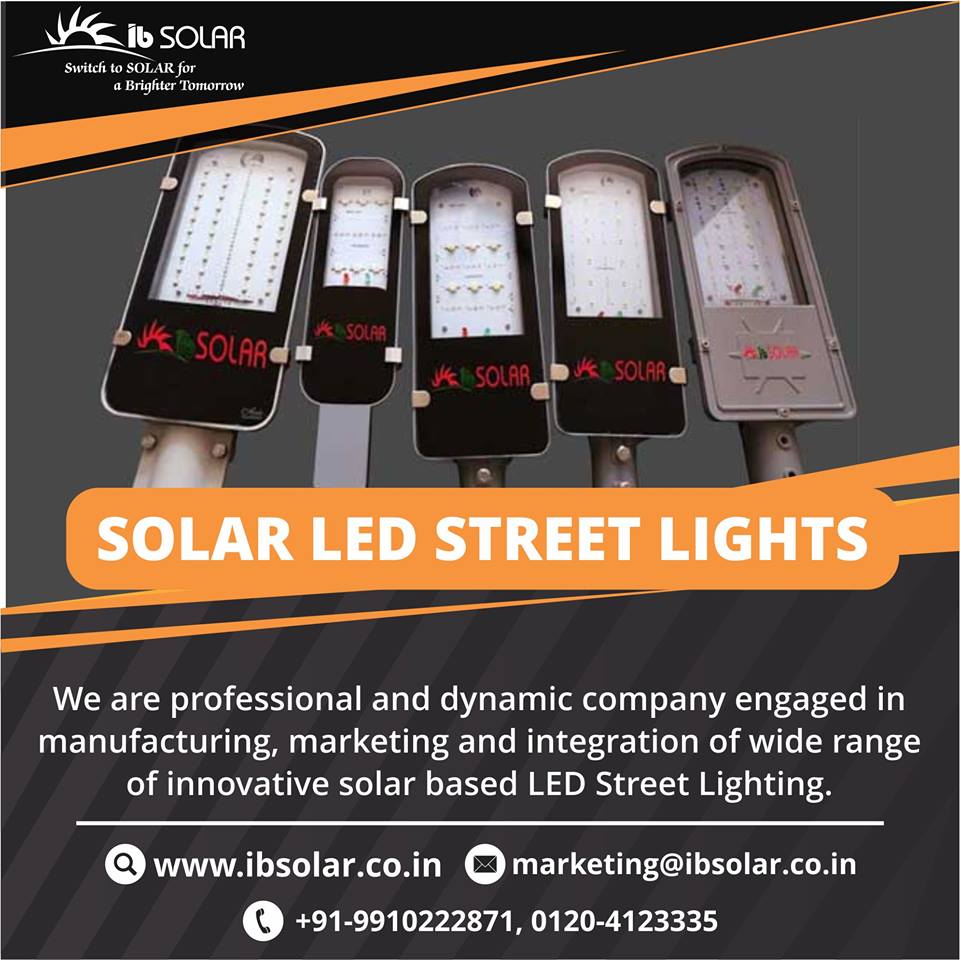 Solar LED Street Lights in North Delhi