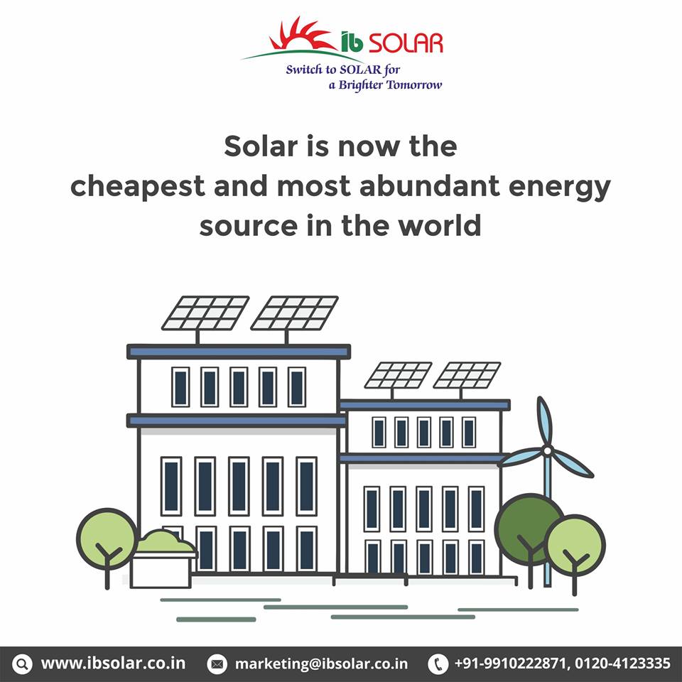 Solar is Now the Cheapest and Most Abundant Energy Source in the World.