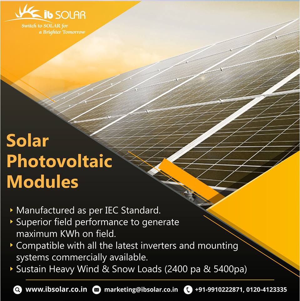 Solar Photovoltaic Modules System