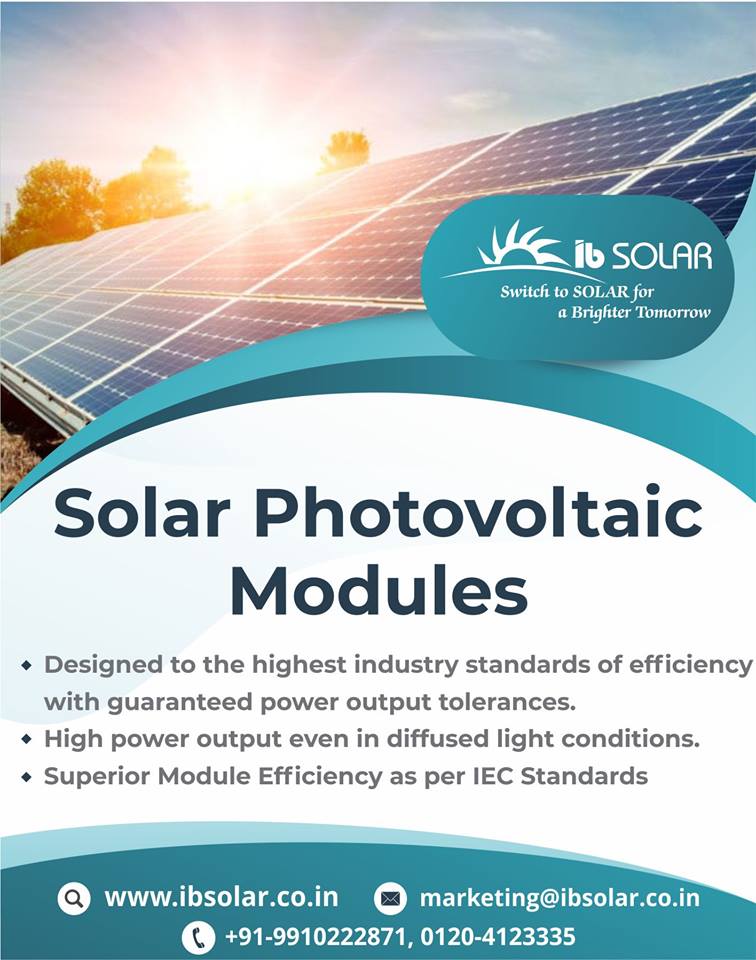 Solar Photovoltaic Modules in India