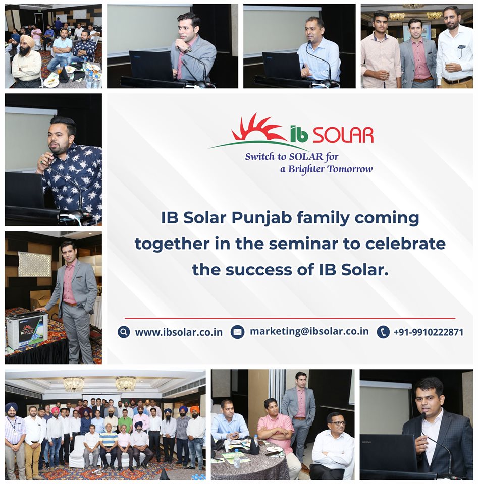 IB Solar Punjab Family Coming together in the Seminar