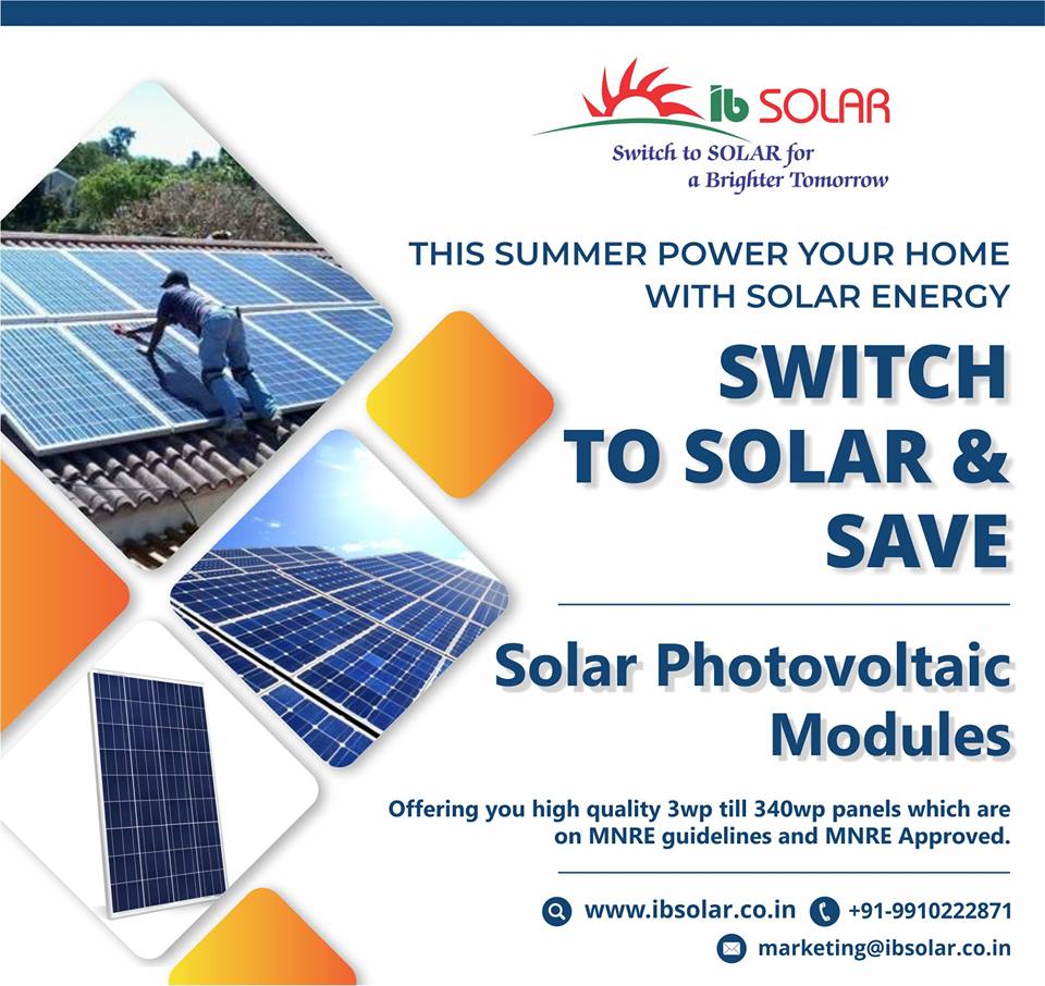This Summer Power Your Home With Solar Energy.