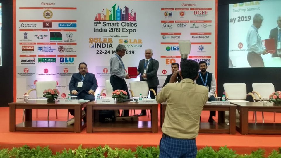 Mr S.K. Mahajan, Director IB Solar as a session panellist in Solar India 2019