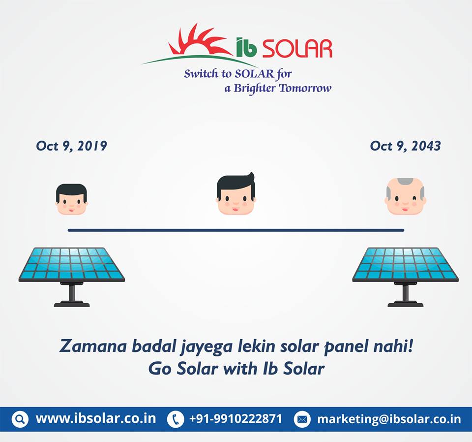 Zamana Badal Jayega Lekin Solar Panel Nhi – Go Solar With IB Solar