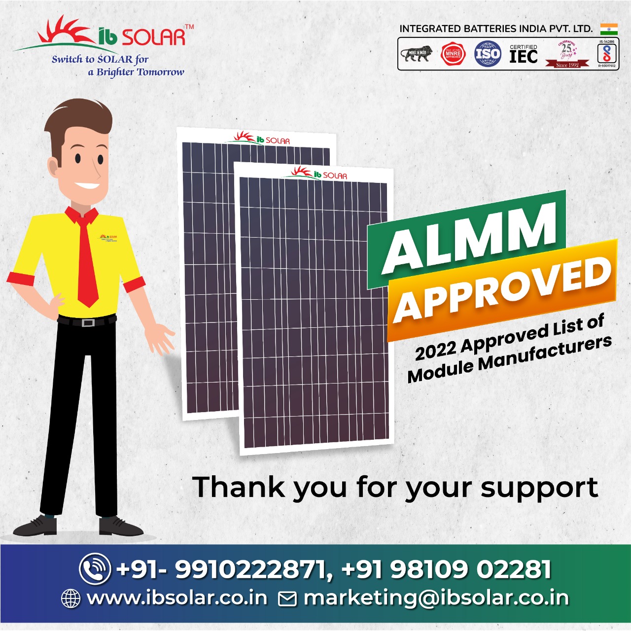 ALMM Approved Solar Panels