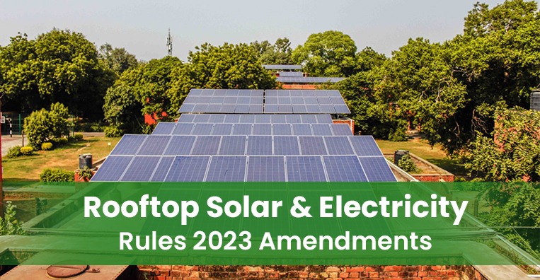Proposed Amendments to Rooftop Solar & Electricity Rules 2023